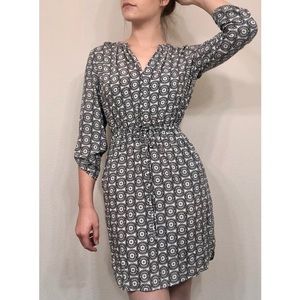 LOFT Black & White Dress